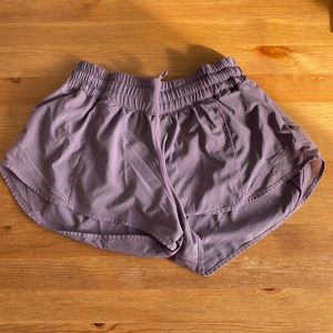 Lululemon Hottie Hot Shorts. Purple. Size 6.